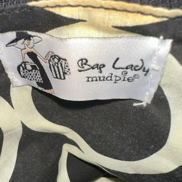 MUDPIE ~ oversized paisley print tortoise shell handle, quality construction. - Picture 3 of 9